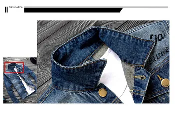 Spomladi in Jeseni Leta 2020 Moške Traper Suknjič korejski Slim Jeansa, Oblačila Japonski Retro najstnikov kavboj Obleke moška Jakna Kratek plašč