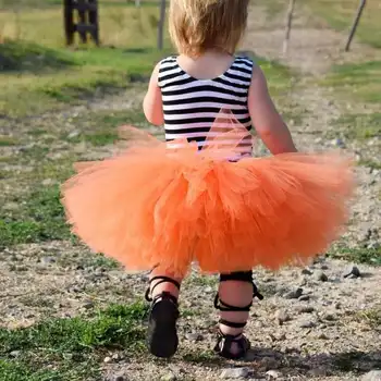 Srčkan Baby Dekleta Tutu Krila Otroci Balet Ples Til Pettiskirt Underskirts Otrok Halloween Rojstni Kostum Krila