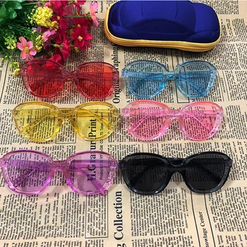 Srčkan suqare otroci sončna očala 2020 blagovne znamke otroci, dekleta, fantje malčka očala za sonce rumeno roza, modra, rdeča oculos de sol infantil