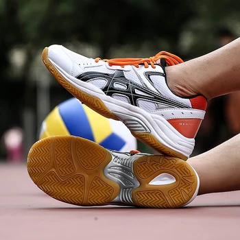 Strokovno Odbojka Tenis Cevlji Moški Ženske Anti Slip Šport Usposabljanje Superge Dihanje Badminton Čevlji