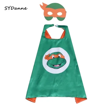 Superheroj Ogrinjala z Masko Fantje Dekleta Rojstni dan Korist Obleko Gor Super tortoise junak cosplay Halloween Kostumi Anime Cosplay