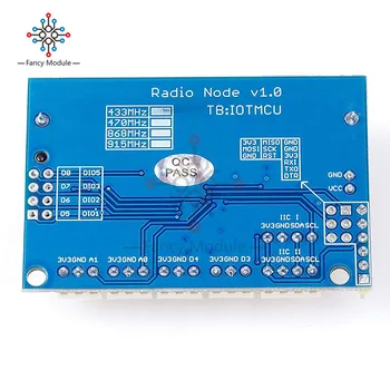 SX1276 SX1278 433MHz/868MHz/915MHz LoRa Radio Vozlišče V1.0 V2.0 2.4 G Brezžični Modul RFM95 RFM98 za Arduino ATmega328P 3.7-12V DC