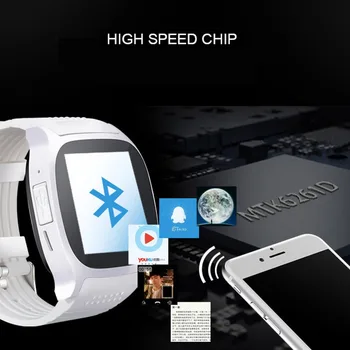 T8 Bluetooth Smart ura S Kamero, Podpira TF KARTICE Sim Klicne Moški Ženske Šport Smartwatch Za Android Telefon Apple iPhone