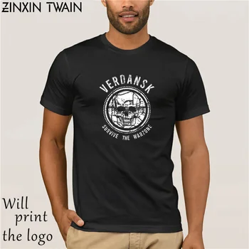 Teamzad-Verdansk-Preživetje-Je-Warzone-To-je-Svoje-Dolžnosti-Zemljevid-Igralec-T-Shirt