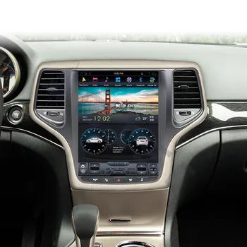 Tesla Slog Android 9.0 zaslon na Dotik Avto Multimedijski Predvajalnik Za jeep Grand Cherokee-2018 Avdio Radio stereo 2 din vodja enote
