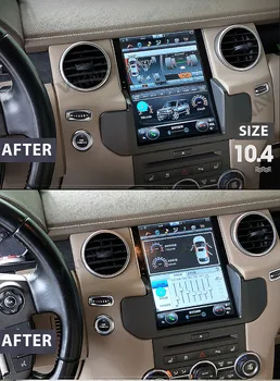 Tesla Slog Zaslon Android Avto Radio Za Land Rover Discovery 4 LR4 2009-2016 GPS Navigacija Avtomobilski Stereo sistem DVD Predvajalnik Carplay