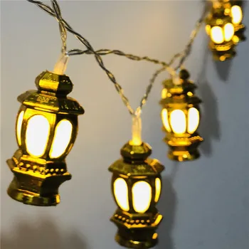 Thrisdar 4M 20 LED Luč Pravljice Niz Svetlobo na Prostem Božič Garland Niz Luči za Ramadana Vrt Poroka Stranka Dekor