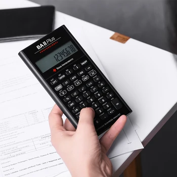 Ti BAII Plus Professional CFA 10 Mest Led Calculatrice Calculadora Finančnih Izračunih Študentov Finančni Kalkulator