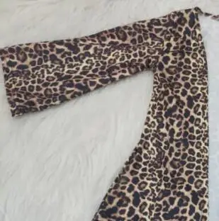 Trendy dekle pade obleko jopico leopard tiskanja otroška oblačila osebnost kul moda boutique 2 delni set