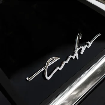 Turbo logotip karoserije Nalepke za Subaru STI Peugeot 308 BMW Mini Cooper Mercedes Skoda Vauxhall Camry Chrome Trunk Lid Emblem