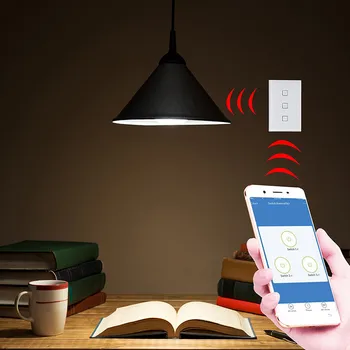 Tuya App oddaljen nadzor LED luči stikalo za kratke luči stikalo wifi zatemnitev plošči stikalo 110V 220V googlova domača stran združljiv za pametni dom