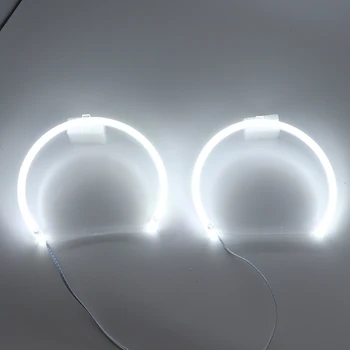 Ultra svetla SMD bela LED angel eyes halo obroč komplet dnevnih luči DRL Za ford mustang 2010 2011 2012 Avto Styling