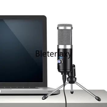 Usb Kondenzator Mikrofon, Računalnik, Mikrofon Za Youtube Podcast Snemanje Instrument, Ki Igrajo V Živo Glasovni Klepet Mikrofon