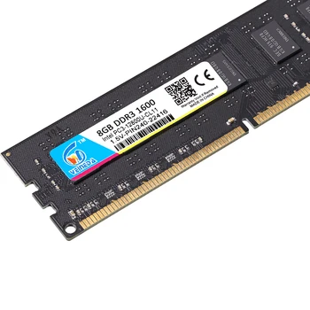 VEINEDA 4GB, 8GB DDR3 1600Mhz PC3 1333 Namizni RAČUNALNIK DIMM Pomnilnik RAM 1,5 V 240 zatiči Za Namizni RAM združljiv