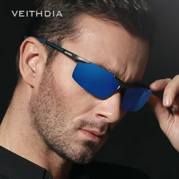 VEITHDIA Moda Polarizirana UV400 sončna Očala Moških Luksuzne blagovne Znamke Oblikovalec Letnik Vožnjo sončna Očala Moški 6588