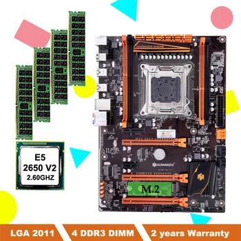 Velike blagovne znamke, ki HUANANZHI deluxe X79 LGA2011 gaming matične plošče, set Intel Xeon E5 1620 V2 SR1AR za 3,7 GHz CPU RAM-a, 16 G(4*4G) DDR3 REG ECC