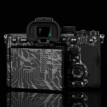 Visoke kakovosti kamere Kože Decal za 3M Brez Lepila označi Za sony a7s3 Kože a7sIII Anti-Scratch Fotoaparat, Telo iz Ogljikovih Vlaken Film