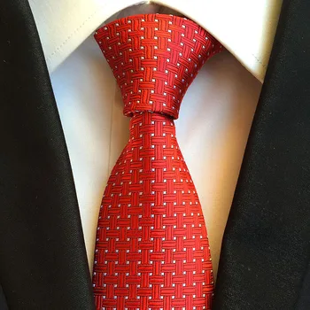 Visoko-kakovostni razred poliester jacquardske oddelek poslovne trendy kravato Poslovno Srečanje, Poroko Men 's Wild Kravato