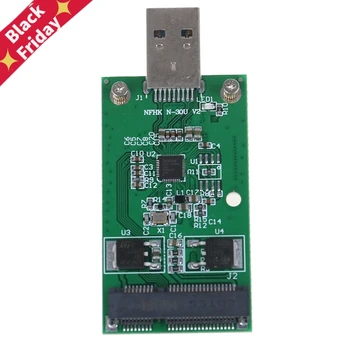 Vroče Prodaje Mini USB 3.0, da PCIE mSATA Zunanje SSD PCBA Conveter vmesniško Kartico