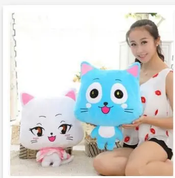 Vroče prodati anime Pravljice Repom Vesel / Carla Sharuru mačka plišastih mehko polnjene lutka igrača za otroke, fante in dekleta darila 40 cm