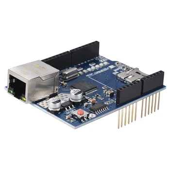W5100 Širitev Odbor UNO Širitev Kartico Ethernet Shield z Režo za SD Kartico za Arduino strežnik ali odjemalec za protokol TCP in UDP.