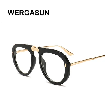 WERGASUN Modne blagovne Znamke Classic sončna Očala Ženske, Moške, Nove Vintage Gradient sončna Očala UV400 Sunglass Odtenki Očala gafas de sol