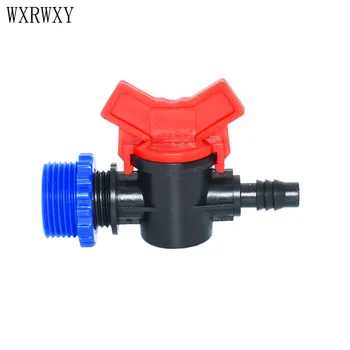 Wxrwxy Namakalni ventil 1/2 moški 3/4 za cev 3/8 Waterstop ventil Vrt tapnite žerjavi 8/11 cev na pipo adapter 20pcs