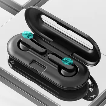 XG49 Dotaknite se možnosti Brezžično Brezžične Slušalke HIFI Stereo Šport Slušalke Binaural Klic Ušesnih Čepkov Z Mic