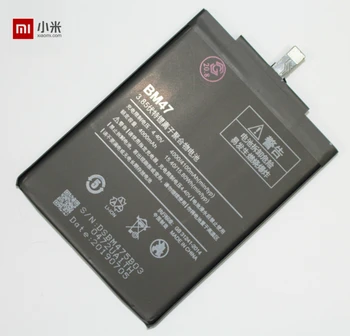 Xiao Mi Originalne Nadomestne Baterije Telefona BM47 Za Xiaomi Redmi 3 3 3X 4X Redmi3 BM47 4100mAh Z Brezplačno Orodja