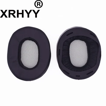 XRHYY Black Zamenjava Earpads Uho Blazine Blazine za Sony MDR-1A MDR-1ADAC 1ABT Slušalke
