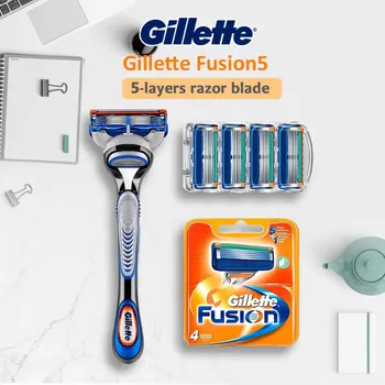 Za britje, Britvice za Gillette Fusion 5 Moški Britje Kasete Imetnik Varnost Ročni Brivnik Naravnost Britvico za Obrazne