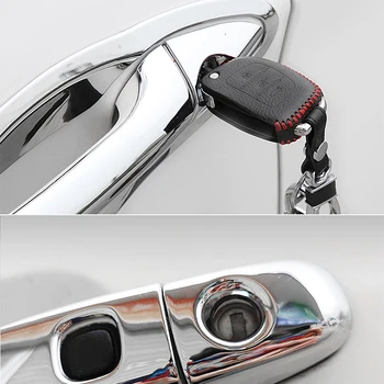 Za Citroen Berlingo XL 2018 2019 2020 Styling Nalepke za Dekoracijo Chrome Vrat Ročaj Kritje barve Preuredi Avto Dodatki