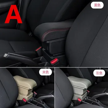 Za Mazda 2/Demio/Mazda2 armrest polje centralno Shranjevanje vsebine polje notranje zadeve Armrest Shranjevanje skodelico imetnika avto-styling dodatki