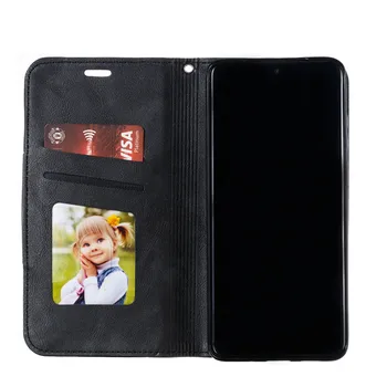 Za Samsung Note 20 Ultra Primeru Retro Flip Magnetni Usnjena torbica za Samsung A21S M31 S10 S20 Opomba 10 Lite A71 A51 A31 A50S Pokrov
