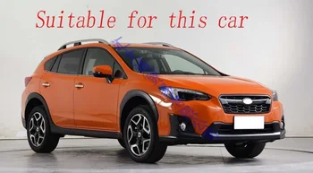 Za Subaru XV 2018 2019 Avto Oprema iz Nerjavečega Jekla Zadaj Zunaj Trunk Izvažajo Tablice Vrata Polico Zajema Modeliranje Okrasimo