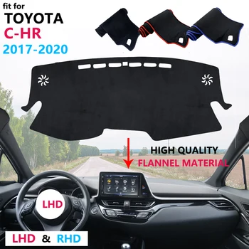 Za Toyota C-HR 2017 2018 2020 CHR C VP nadzorna plošča Pokrov Zaščitni Ploščici Preproga na Armaturno Ploščo Anti-UV Dashmat Mat Avto Dodatki