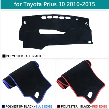Za Toyota Prius XW30 30 2010~Avto Anti-Slip Mat nadzorna plošča Pokrov Dežnik Dashmat Preprogo Avto Dodatki 2011 2012 2013