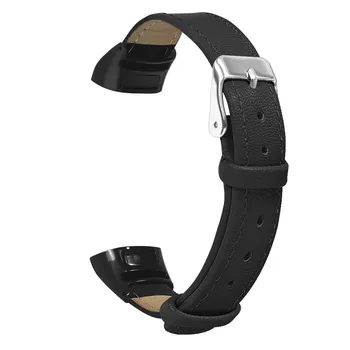 Zamenjava Vlakna, Usnje Watch Band WristStrap Zapestnica za Huawei Band 3/3 Pro Fashion Manšeta Smart Dodatki