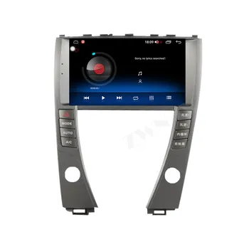 Zaslon na dotik, Android 10.0 Avto Multimedijski Predvajalnik Za Lexus ES 2006 2007-2012 avto GPS Navigacija Auto radio audio stereo vodja enote