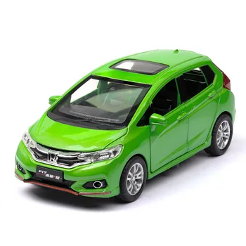 Zhenwei Diecast 1:32 Honda Fit Model Avtomobila Kovinske Zlitine Avto Simulacije Potegnite Nazaj Vozila Avtomobili, Igrače Za Otroke Darila Za Otroke