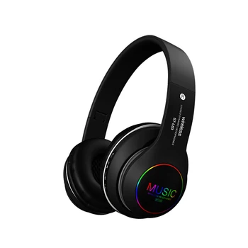 Žareče Brezžične Bluetooth Slušalke Z Mikrofonom Zložljive Bas Stereo Glasbe, Slušalke Slušalke Za Zmanjšanje Hrupa Slušalke