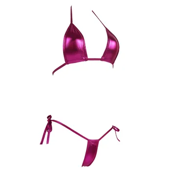 Ženske Vroče Seksi Povoj Brazilski Mini Micro Bikini Kopalke Nastavite Kopalke More Sleepwear Erotično Spodnje Perilo, Spodnje Perilo
