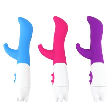 10 Hitrost Močno Zajci Vibrator za Klitoris Stimulator Dvojno G Spot Massager Sex Igrače Za Ženske Ženski Masturbator Sex Shop dido