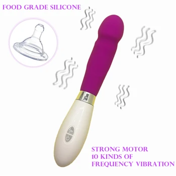 10 Hitrosti Izklop Vibrator za G Spot Masaža Adult Sex Igrače za Žensko Analni Čep Dildo z vibriranjem Masturbator Seks Izdelkov Trgovina