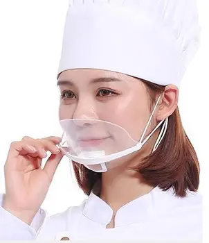 100 kosov prozorno masko gostinstvo posebne kuhamo hrano anti-fog hotel plastike, kuhinja restavracija nasmeh