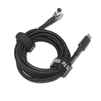 100W USB Tip C do 6.0x3.7mm Moški Vtič Pretvornik Dual E-Znamke USB Čipi C PD napajalni Kabel Kabel za Asus FX-PRO Prenosni Računalnik