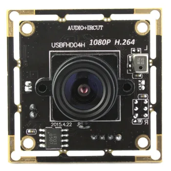 1080P full HD Usb Odbor Modula Kamere širokokotni Mini CCTV Videa H264 za grafične Usb Web Kamero z Audio Mikrofon Mikrofon za Android linux