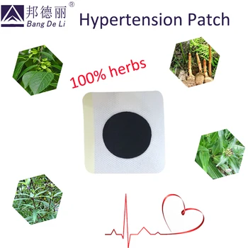 10Pcs Anti hipertenzije zdravljenje obliž glavobol glavo bolečin v Kitajski medicini nadzor zniža krvni tlak medicinske mavca
