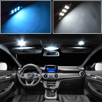 10Pcs Napak Bela LED Avto Notranje Svetlobe Paket Komplet Za leto 2016 2017 2018 2019 2020 Toyota CH-R CHR LED Notranjosti Ligh
