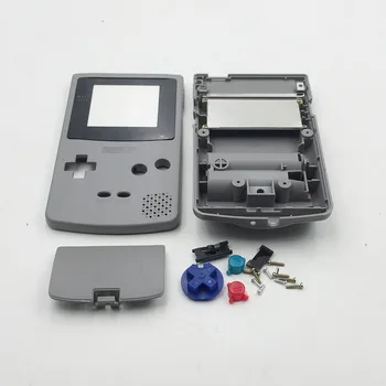 10PCS Sivo Belo Ohišje Lupino primeru Zajema Zamenjavo za Nintendo Gameboy Color GBC